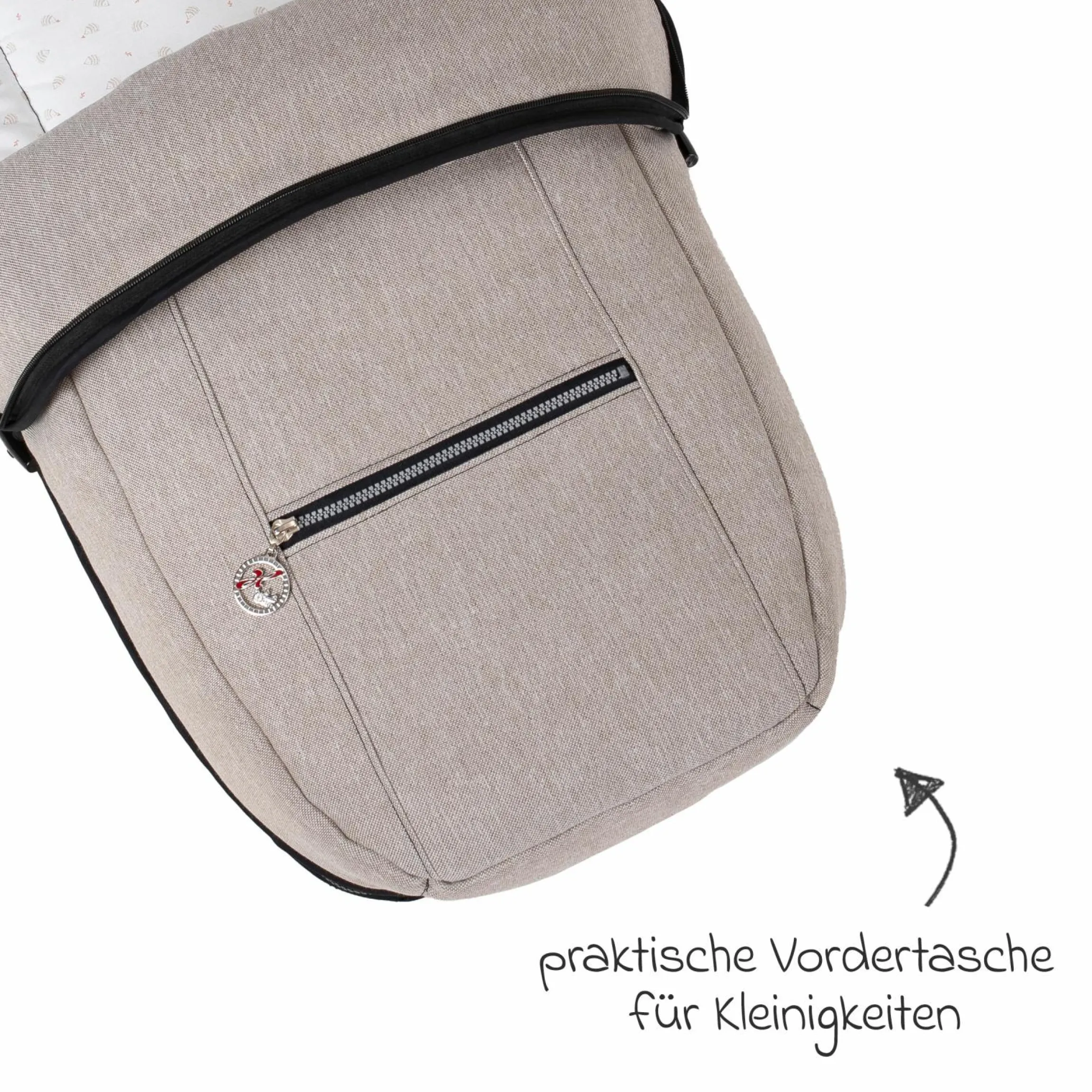 Fleece-Fußsack SoWi Casual mit Fleece-Einlage für Racer GTS, VIP GTS & Topline GTS - Hedgehog Love - Kollektion 2024