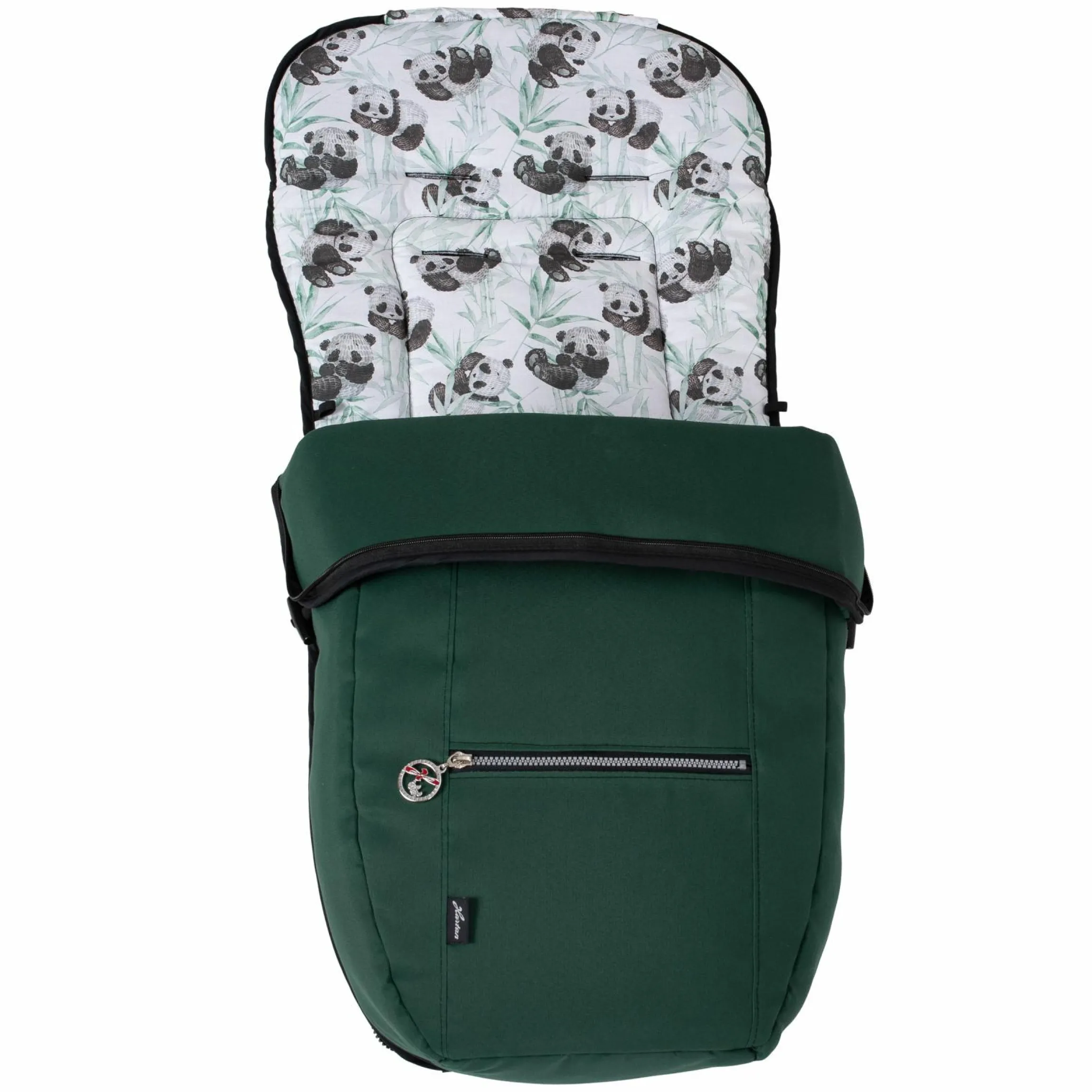 Fleece-Fußsack SoWi Casual mit Fleece-Einlage für Racer GTS, VIP GTS & Topline GTS - Panda Family - Kollektion 2024