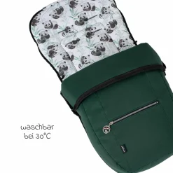 Fleece-Fußsack SoWi Casual mit Fleece-Einlage für Racer GTS, VIP GTS & Topline GTS - Panda Family - Kollektion 2024