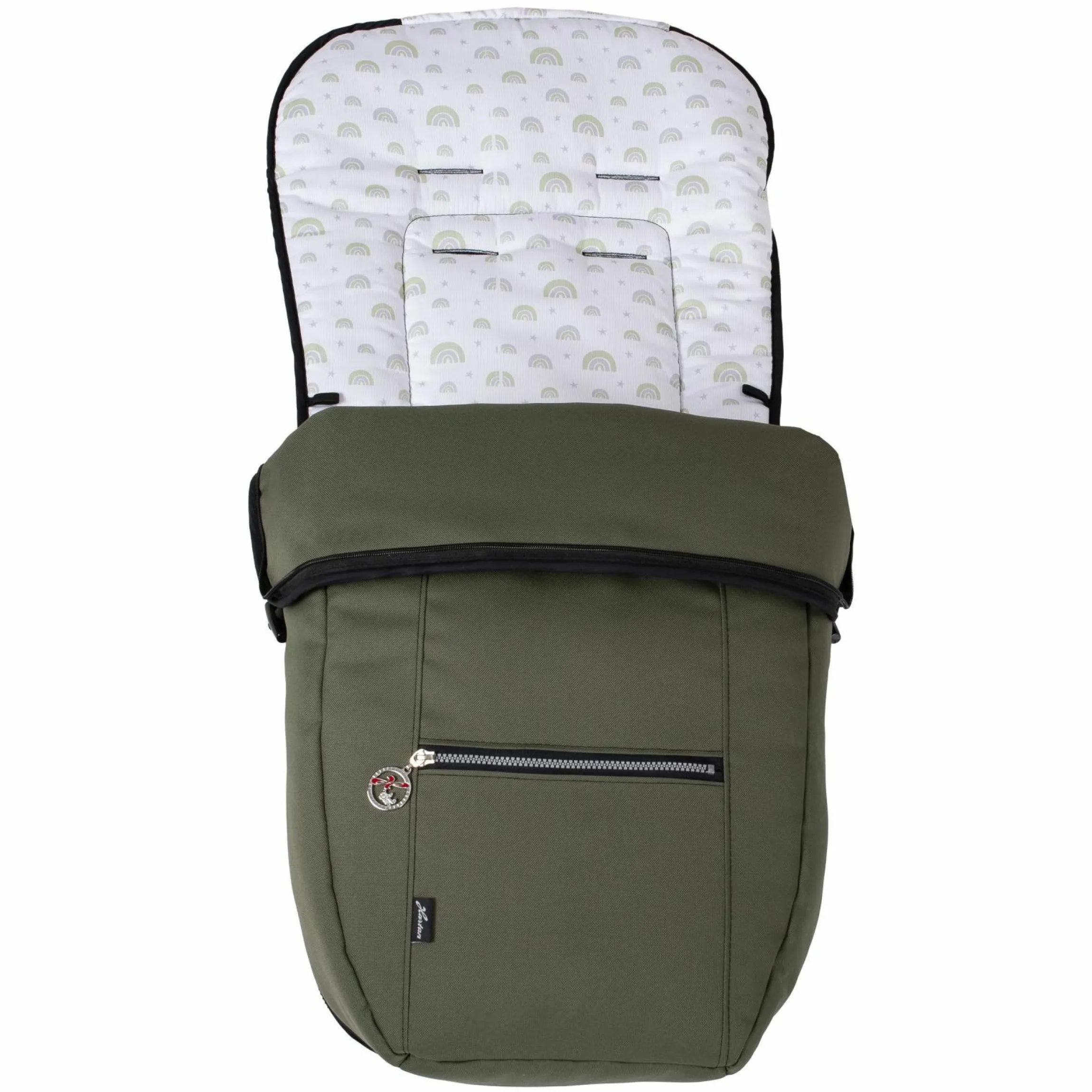Fleece-Fußsack SoWi Casual mit Fleece-Einlage für Racer GTS, VIP GTS & Topline GTS - Rainbow - Kollektion 2024