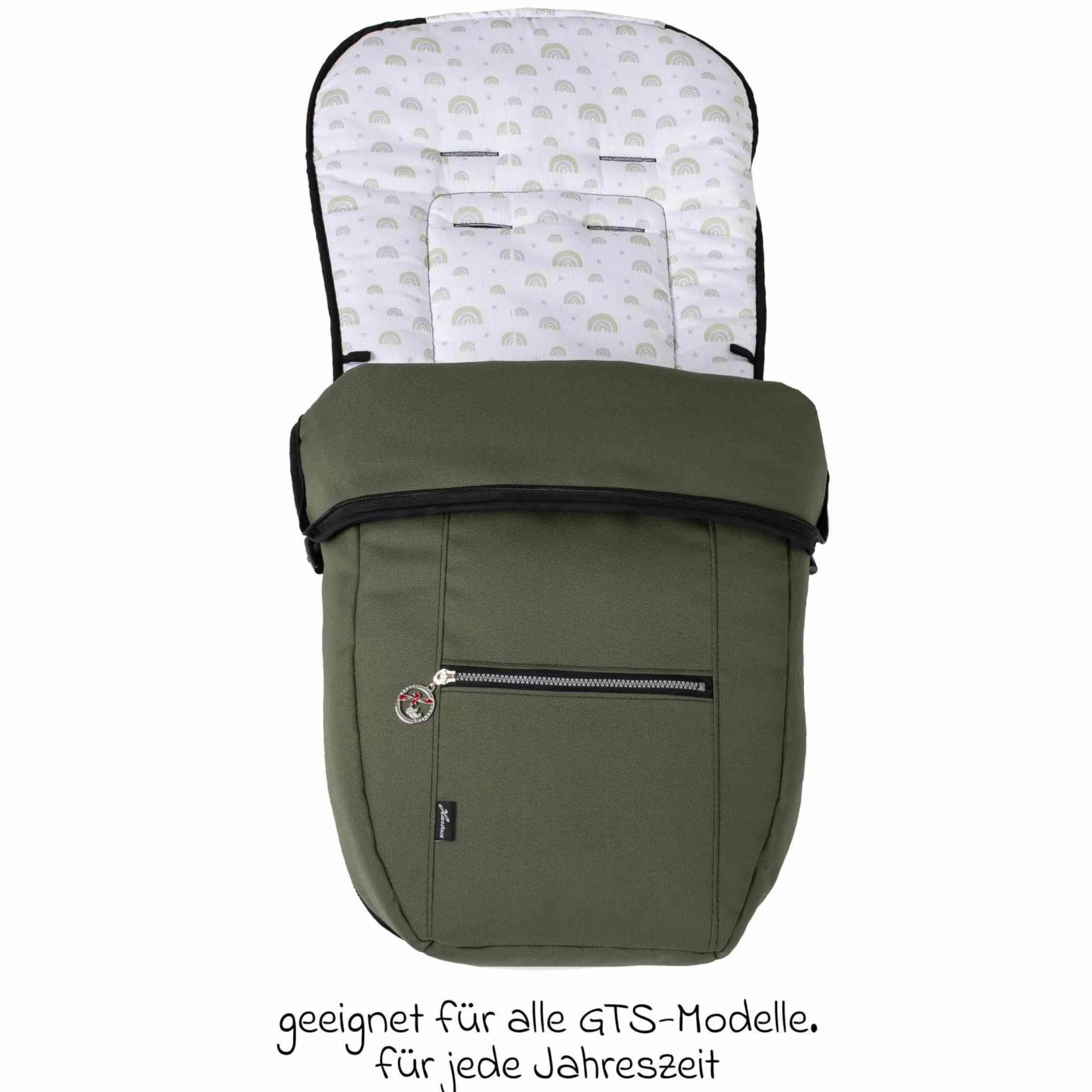Fleece-Fußsack SoWi Casual mit Fleece-Einlage für Racer GTS, VIP GTS & Topline GTS - Rainbow - Kollektion 2024