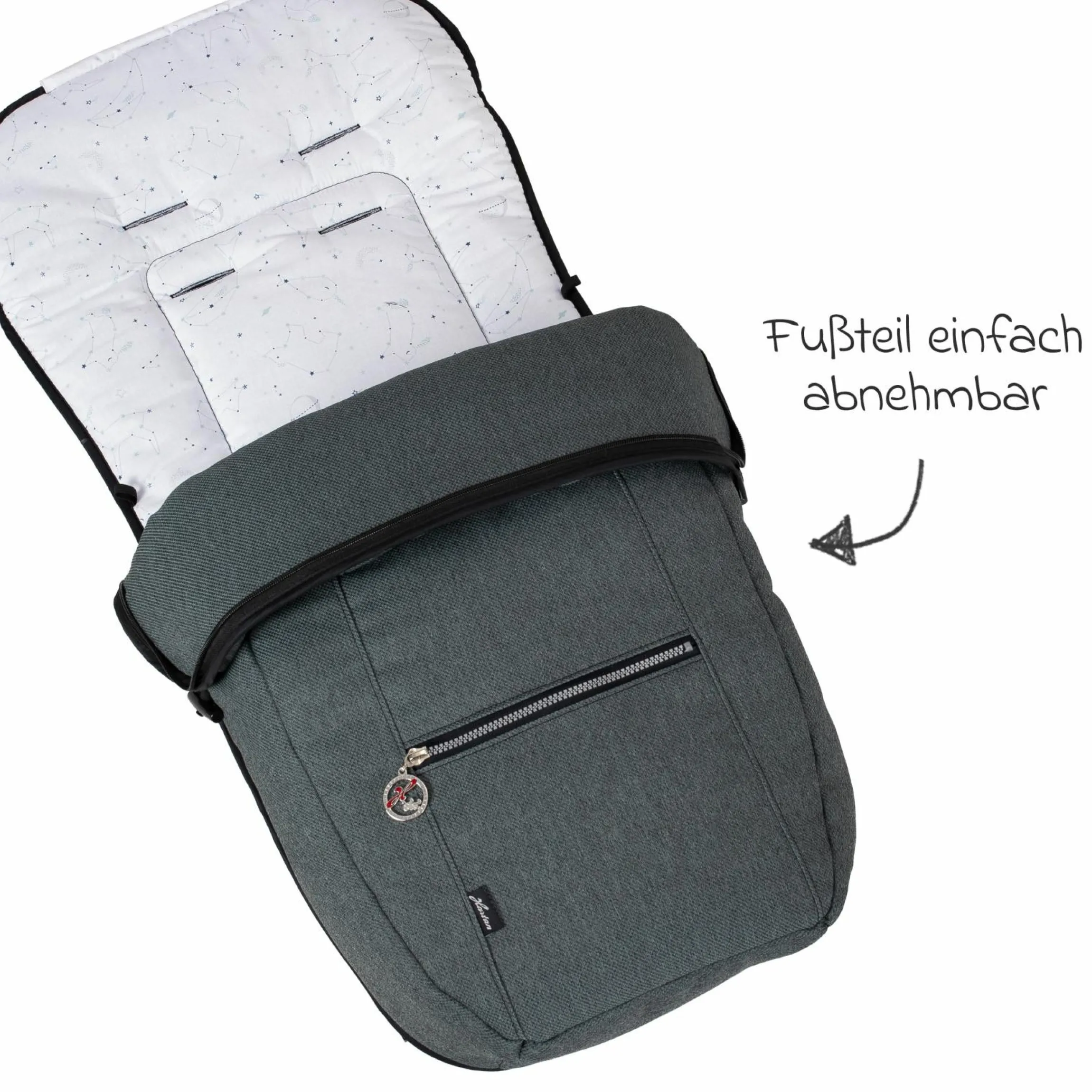 Fleece-Fußsack SoWi Casual mit Fleece-Einlage für Racer GTS, VIP GTS & Topline GTS - Animal Stars - Kollektion 2024