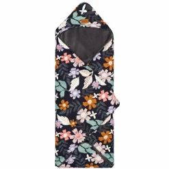 Fleece-Fußsack Tanaga für Babyschale und Babywanne - Blumen