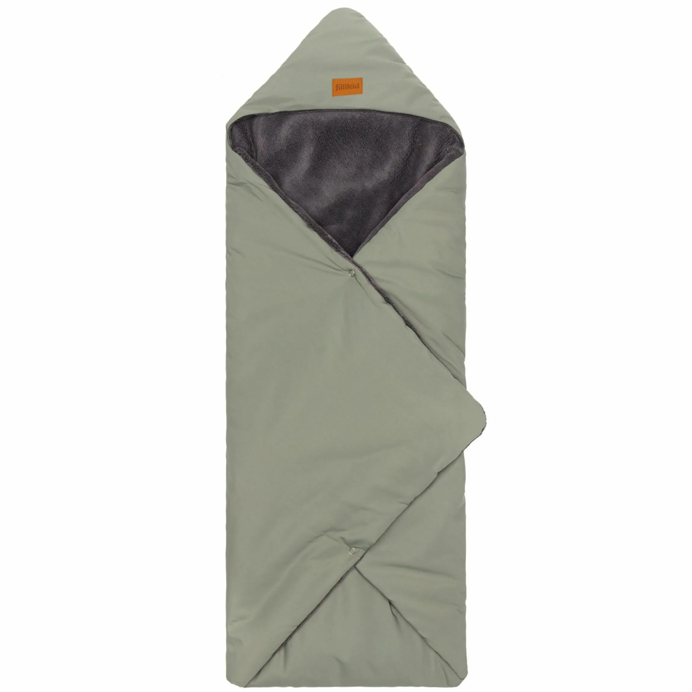 Fleece-Fußsack Tanaga für Babyschale und Babywanne - Salbei