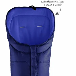 Fleece-Fußsack Urra - Marine