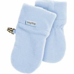 Fleece-Fäustlinge - Hellblau - Gr. 6-12 Monate