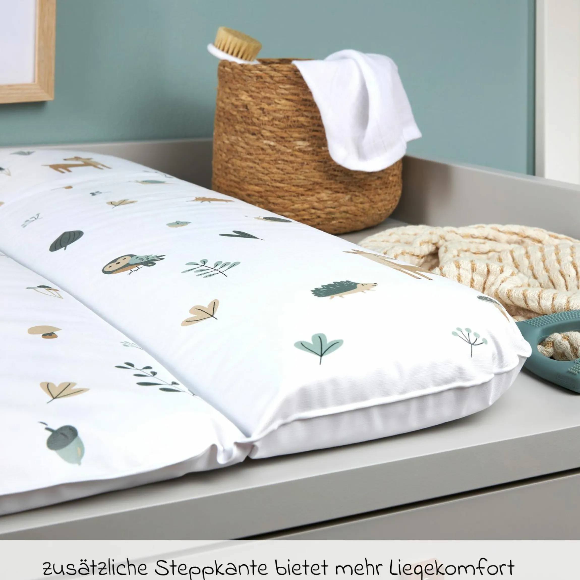 Folien-Wickelauflage 72 x 85 cm - Waldtiere