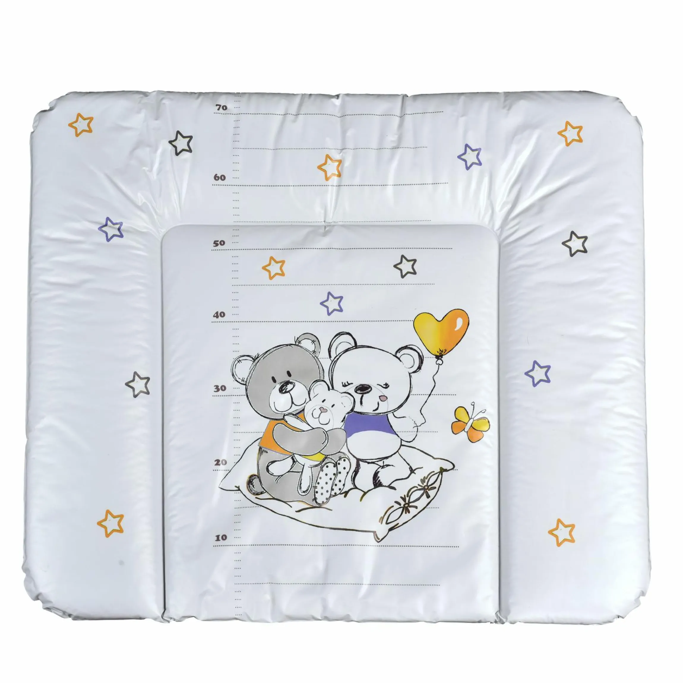 Folien-Wickelauflage 72 x 85 cm - Bärle - Weiß