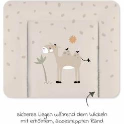 Folien-Wickelauflage 75 x 85 cm - Savanne Beige
