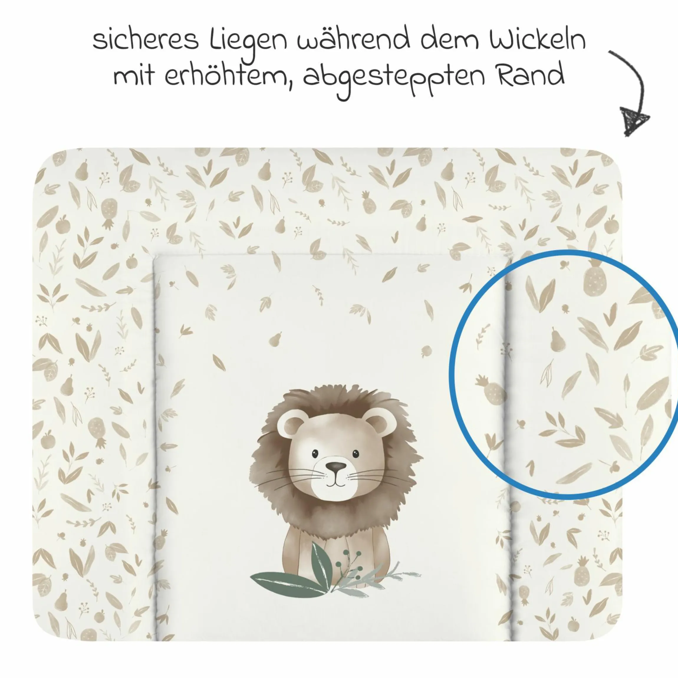 Folien-Wickelauflage 75 x 85 cm - Leo