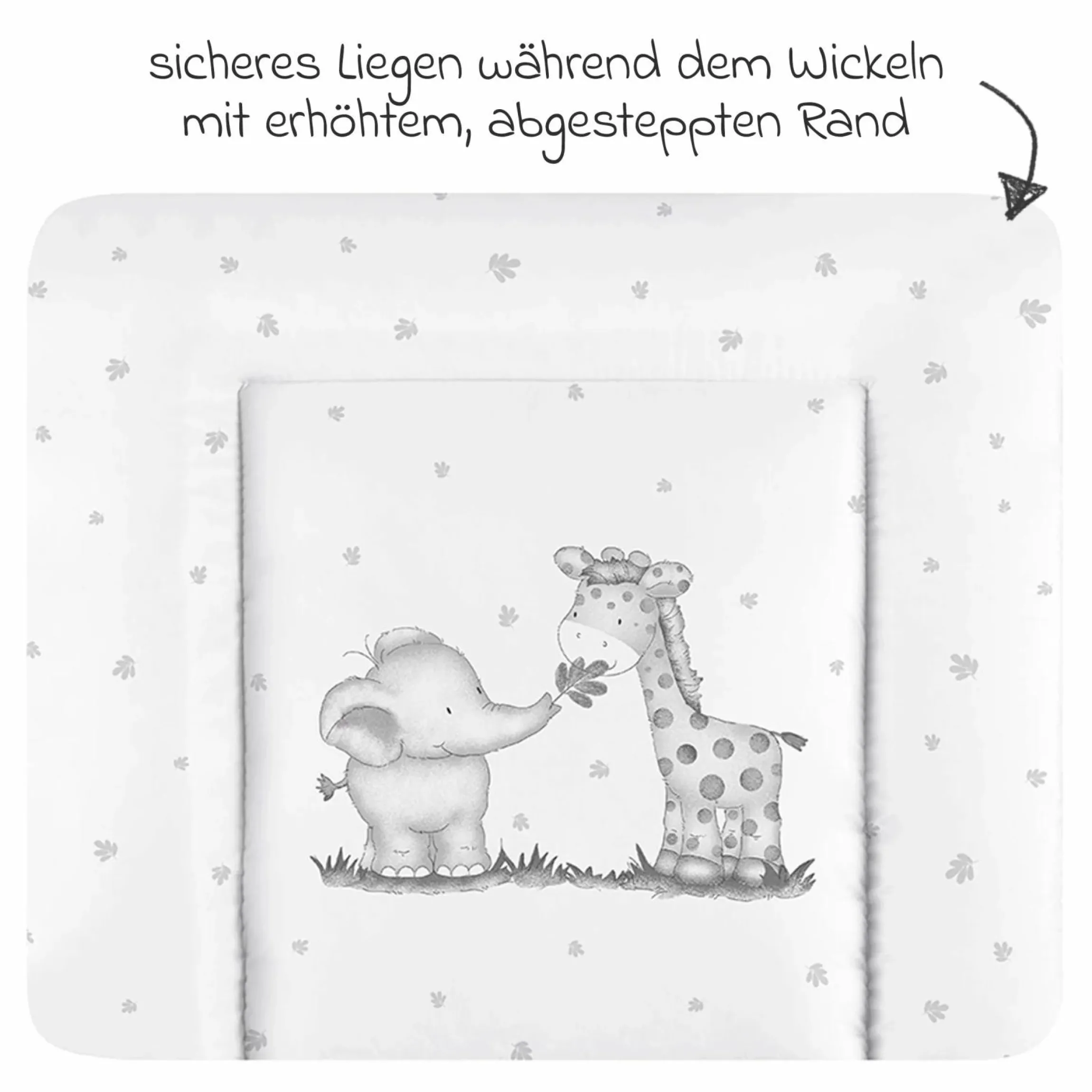 Folien-Wickelauflage Softy 75 x 85 cm - Dschungelbande