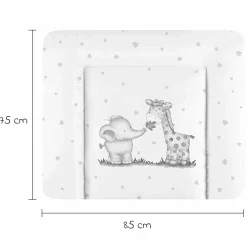 Folien-Wickelauflage Softy 75 x 85 cm - Dschungelbande