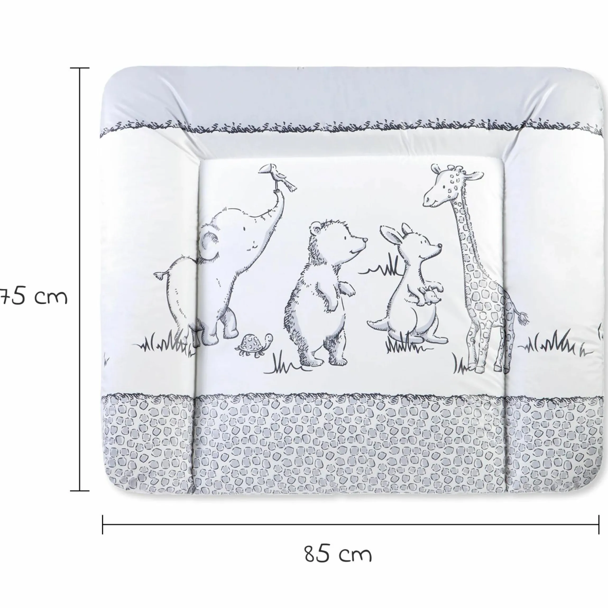 Folien-Wickelauflage Softy - Safari Grau