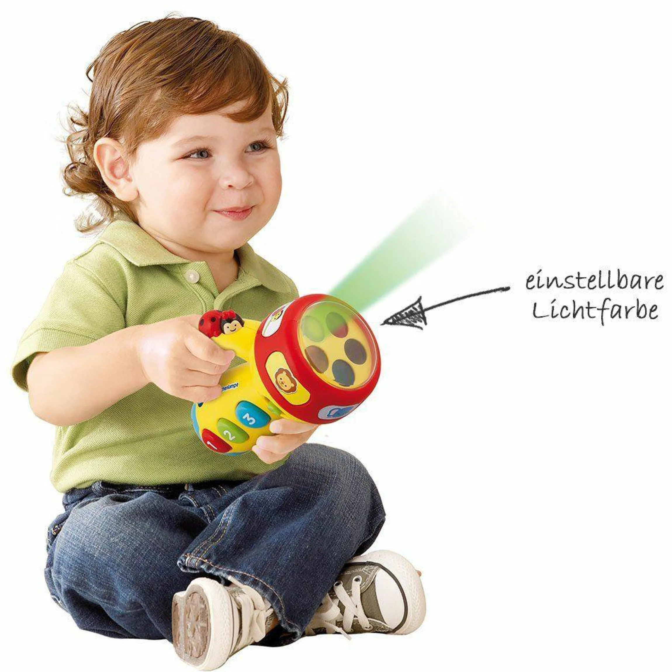 Fröhliche Taschenlampe