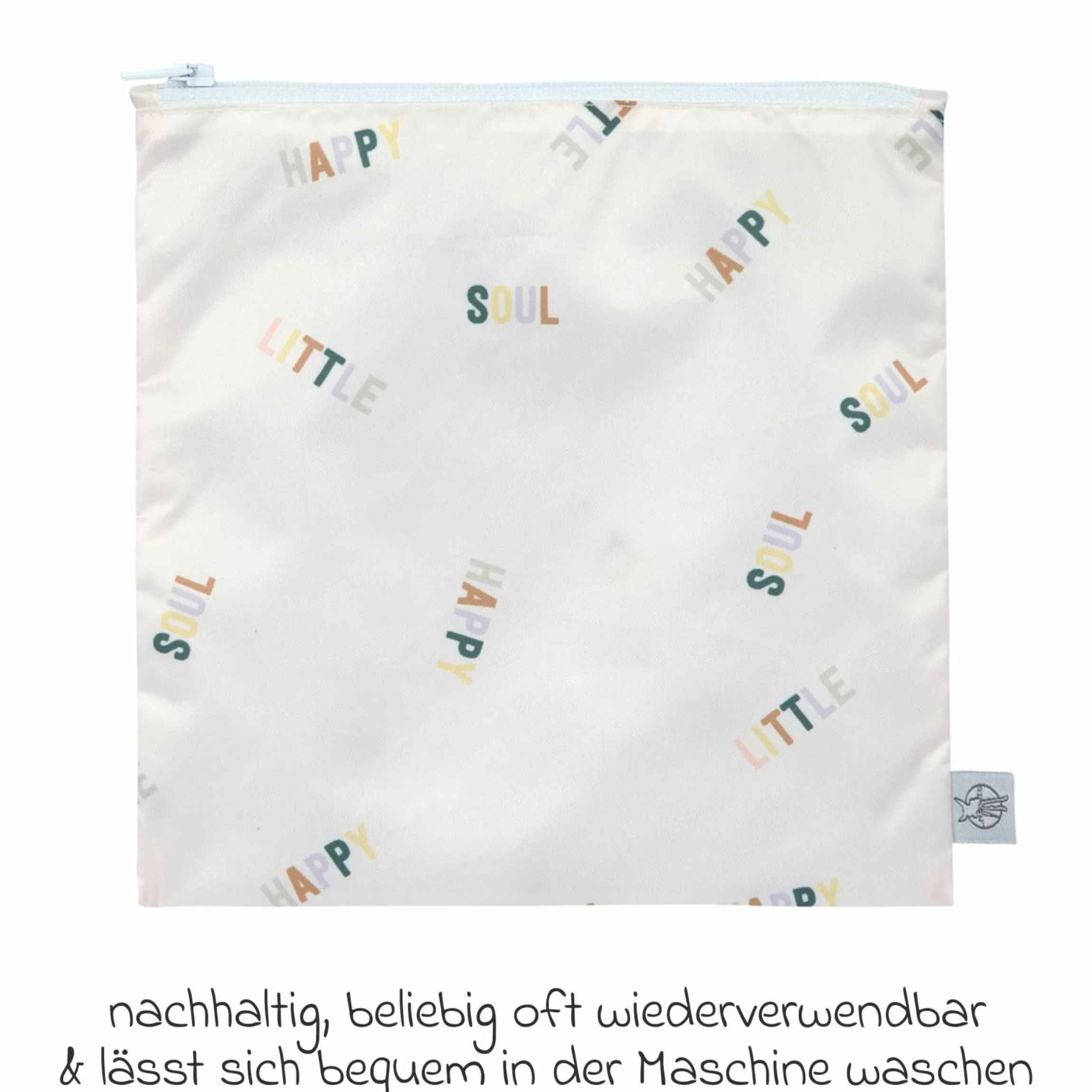 Frühstücksbeutel 2er Pack Snack Bag - Happy Fruits - Lemon