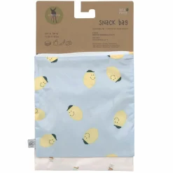 Frühstücksbeutel 2er Pack Snack Bag - Happy Fruits - Lemon