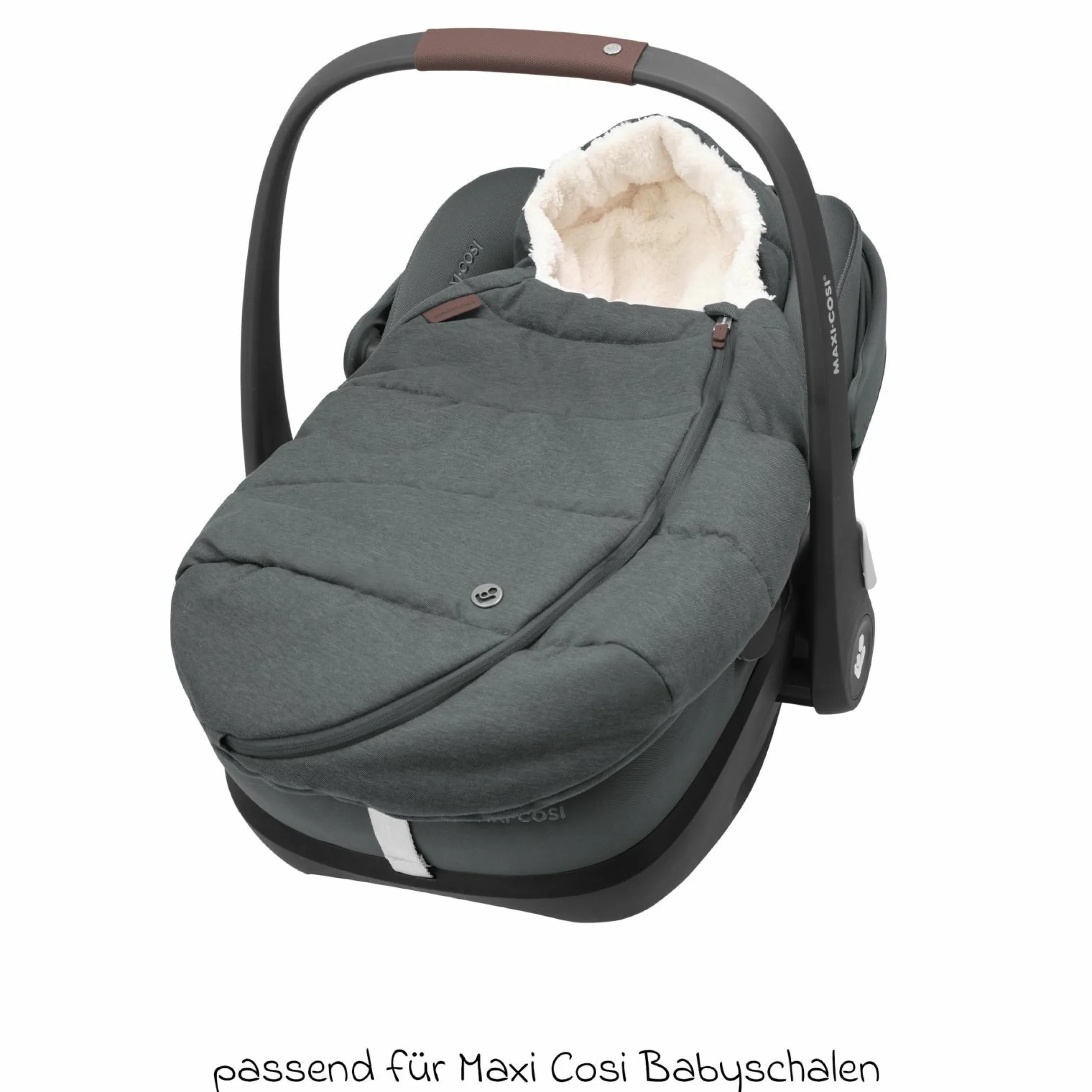 Fußsack für Babyschalen von Maxi-Cosi - Twillic Graphite