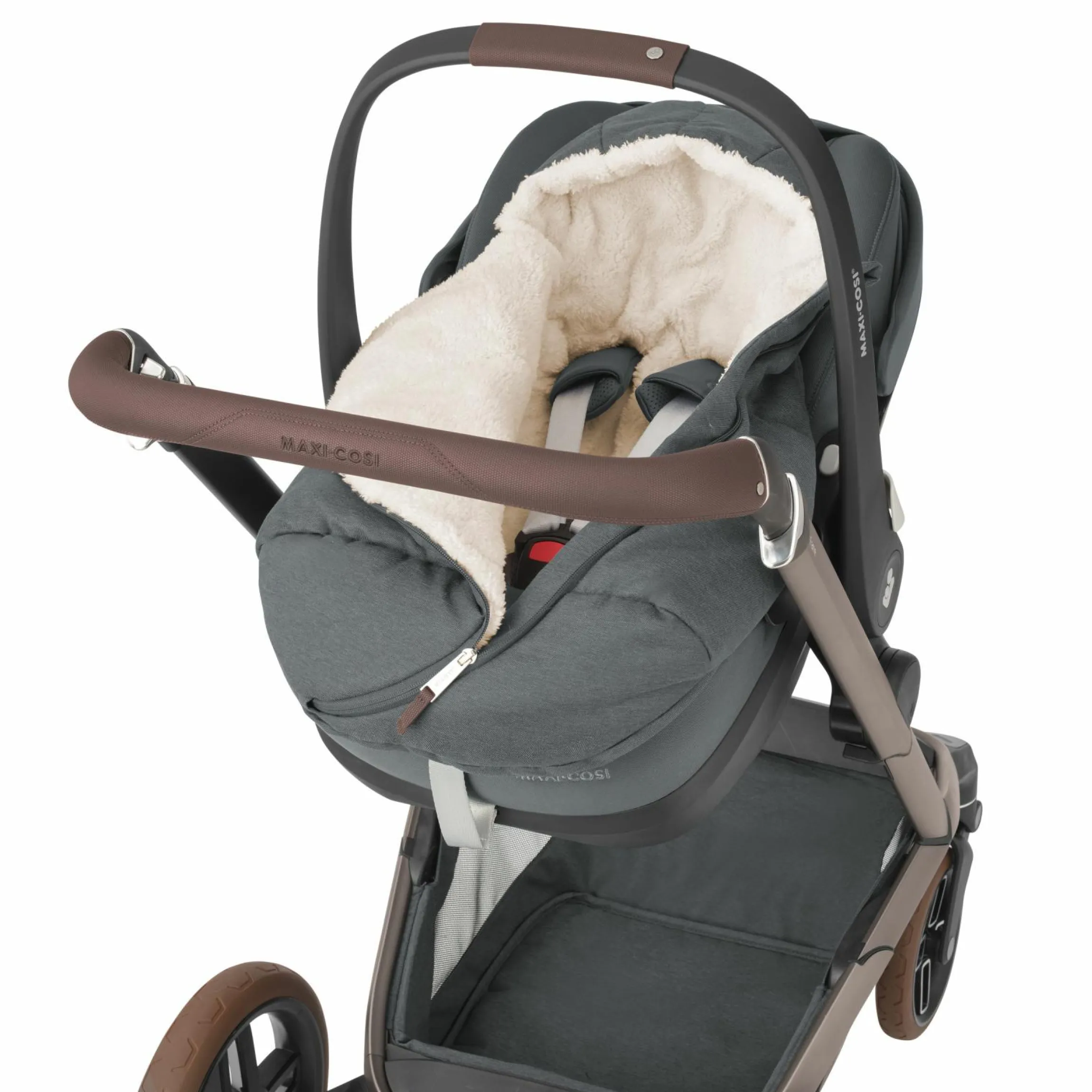Fußsack für Babyschalen von Maxi-Cosi - Twillic Graphite