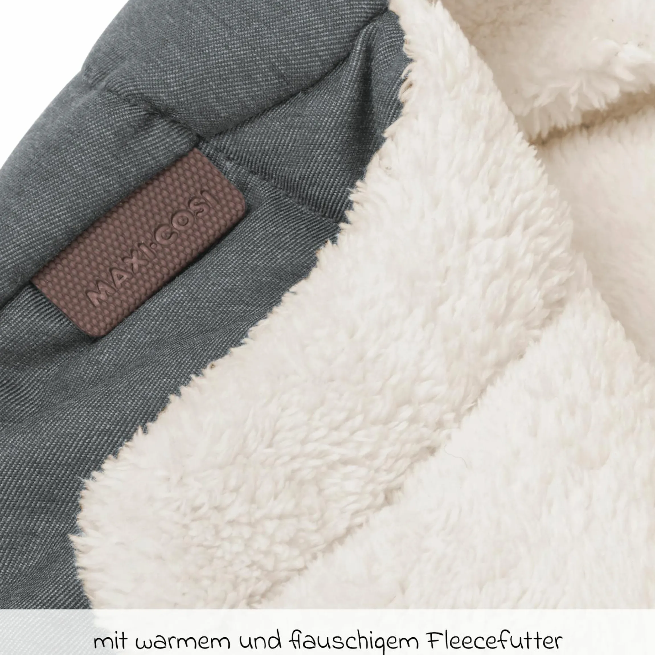 Fußsack für Babyschalen von Maxi-Cosi - Twillic Graphite