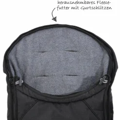 Fußsack für Dot / Dot 2 Outdoor - Schwarz
