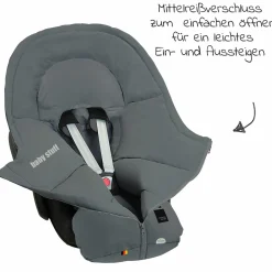 Fußsack Milo für Babyschalen & Babywannen - Grey