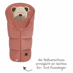 Fußsack Mucki Cord für Babyschale & Babywanne - Siena
