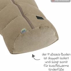 Fußsack Mucki Cord für Babyschale & Babywanne - Siena