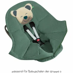 Fußsack Mucki Cord für Babyschale & Babywanne - Eucalyptus