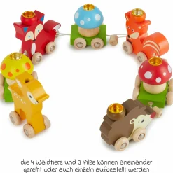 Geburtstagszug - Waldtiere
