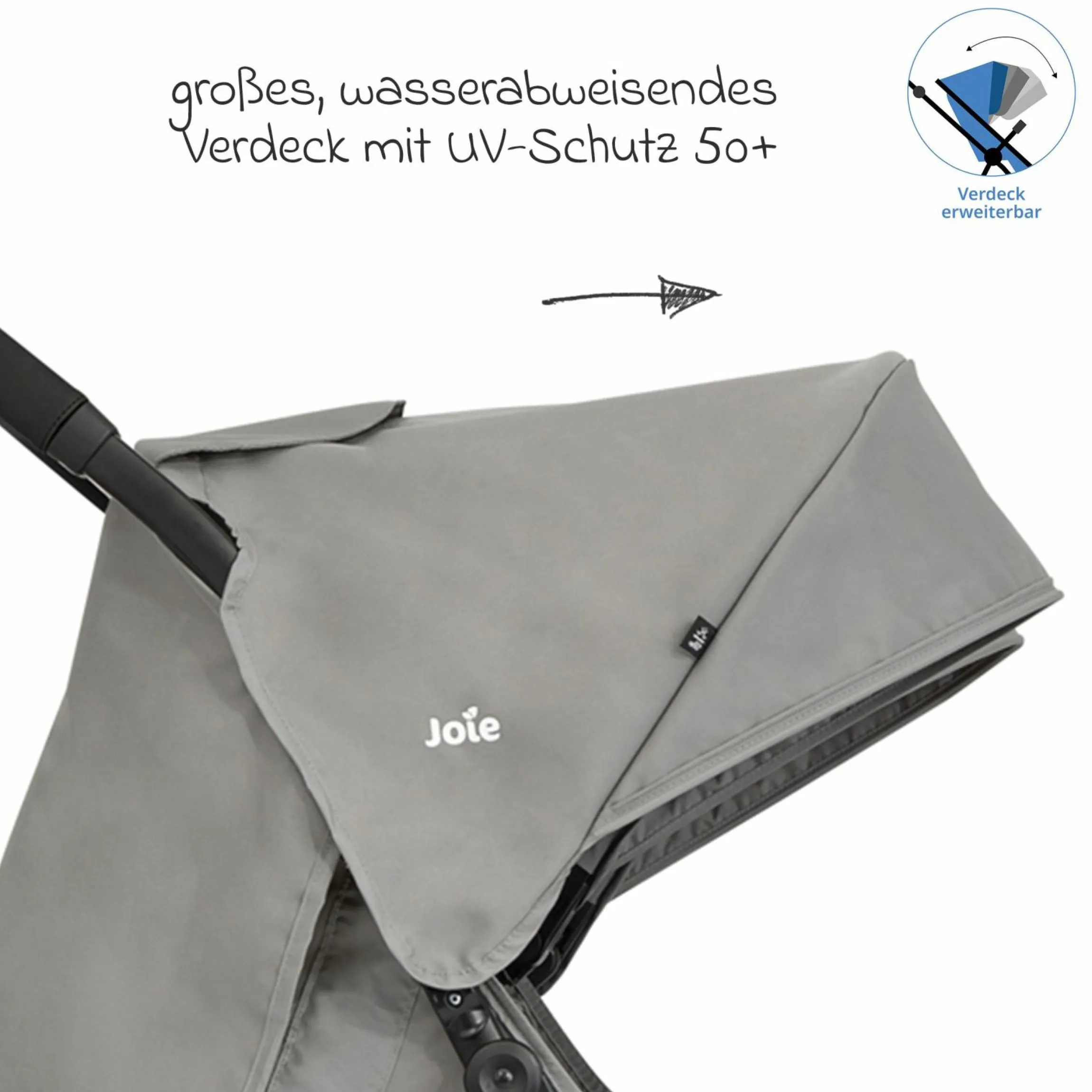 Geschwister- & Zwillingswagen Aire Twin mit Liegeposition inkl. Regenschutz & Wendesitzauflage - Pebble - Kollektion 2025