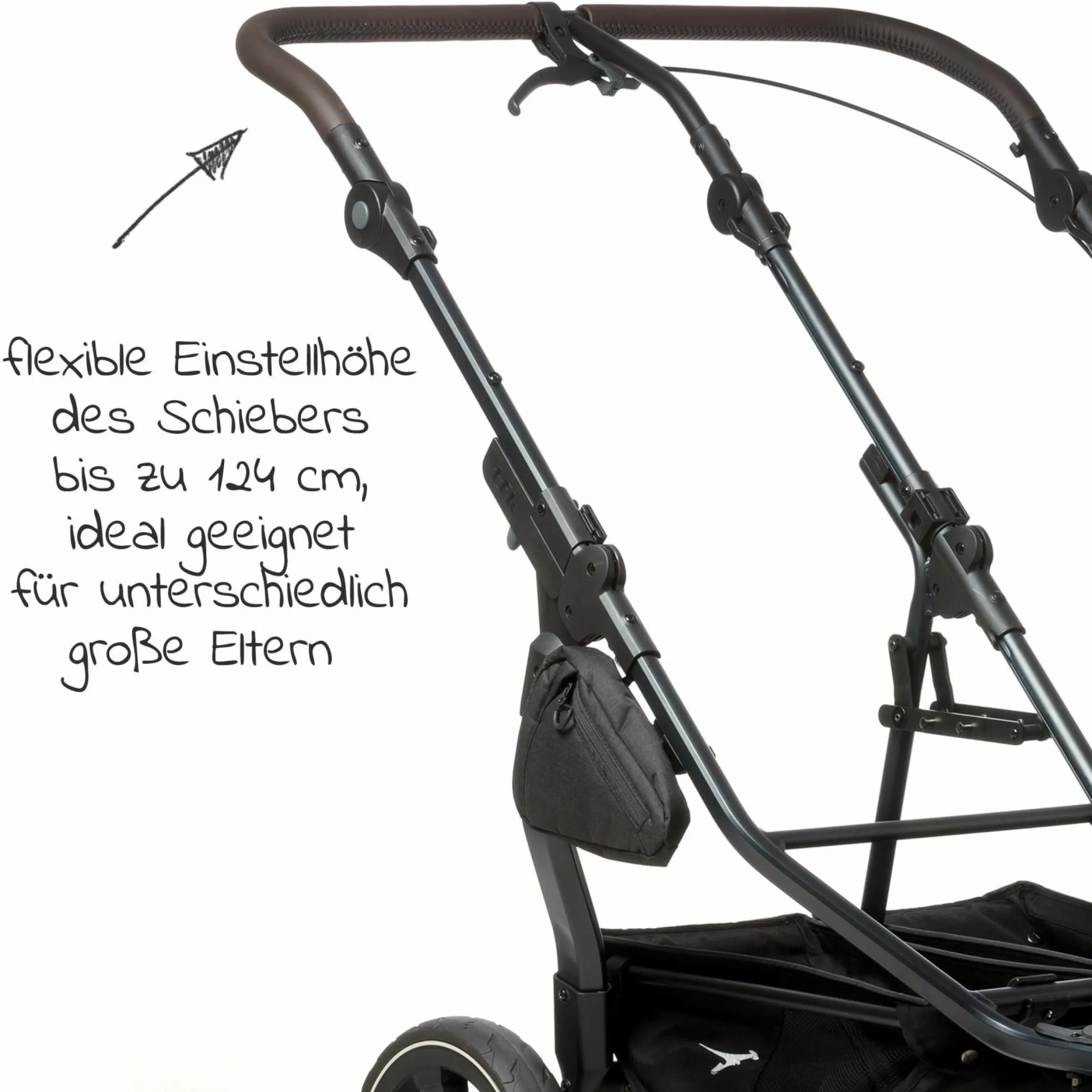 Gestell Duo 2 - Rahmen + Luftkammer Radset - Kollektion 2025
