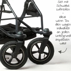 Gestell Duo 2 - Rahmen + Schwalbe Luftrad-Set - Kollektion 2025