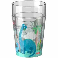 Glitzerbecher 150 ml - Dino