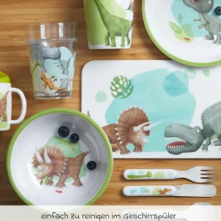 Glitzerbecher 150 ml - Dinos
