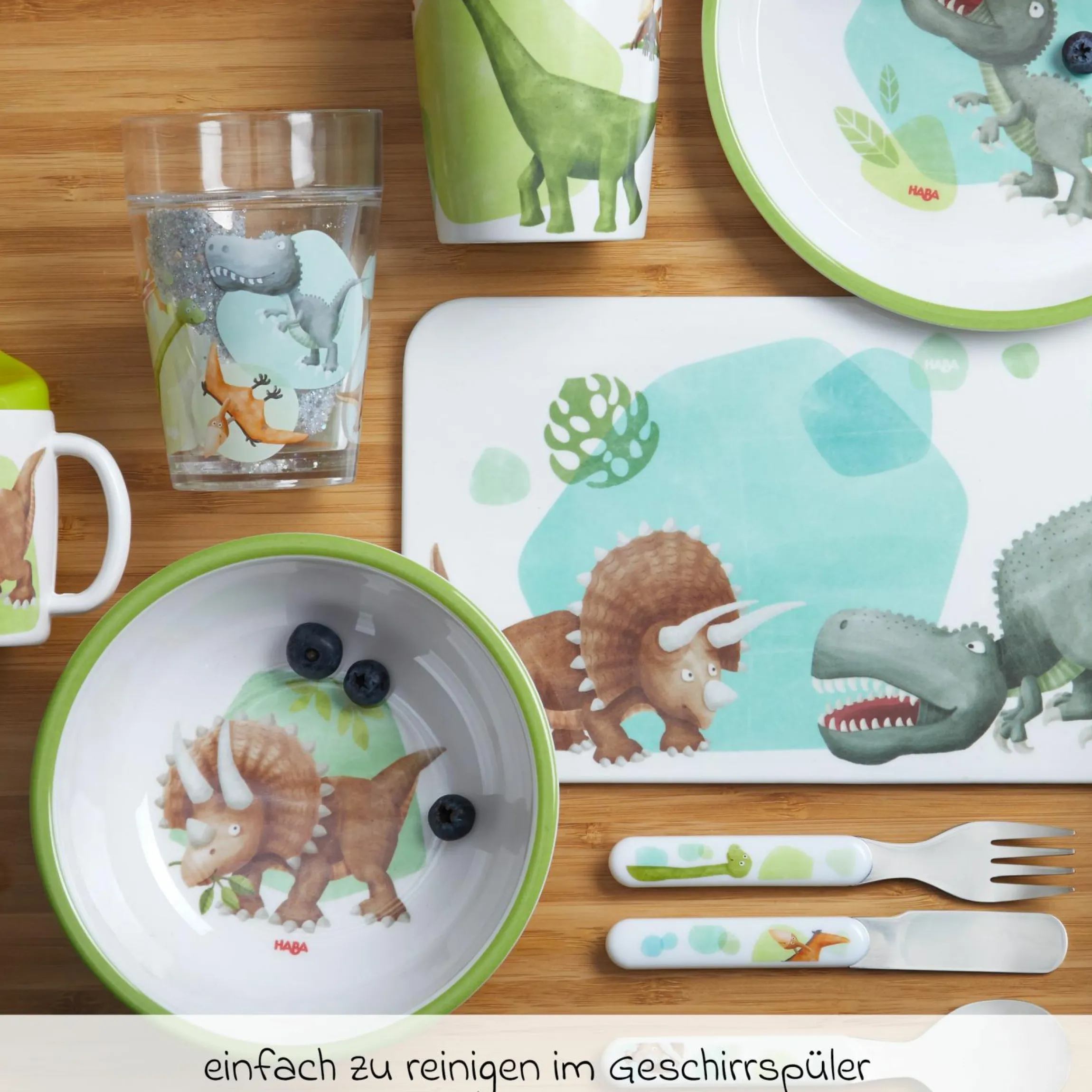 Glitzerbecher 150 ml - Dinos