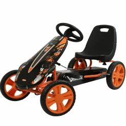 Gokart & Tretauto Speedster mit verstellbarem Schalensitz (4-8 Jahre) - Orange