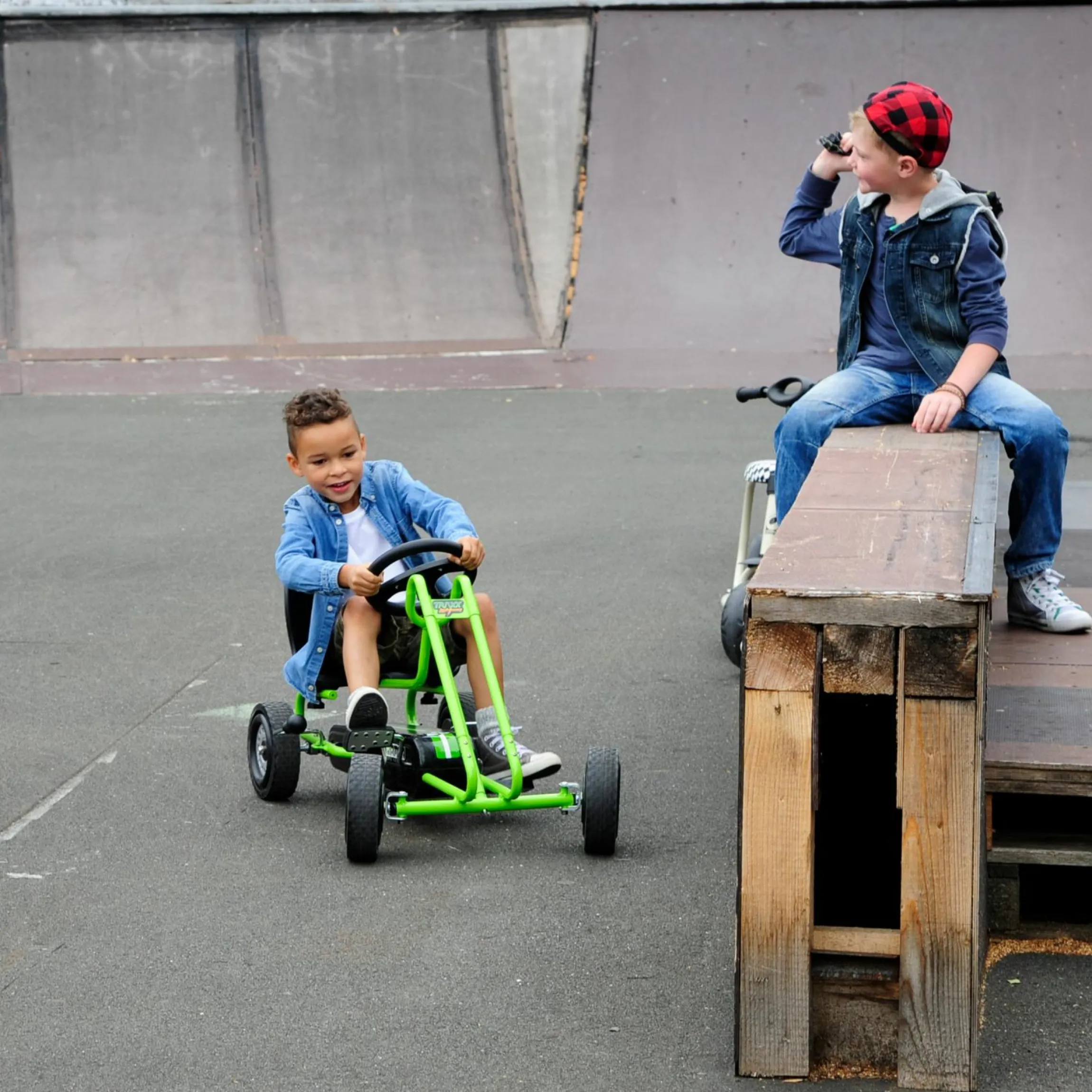 GoKart Lightning - Green