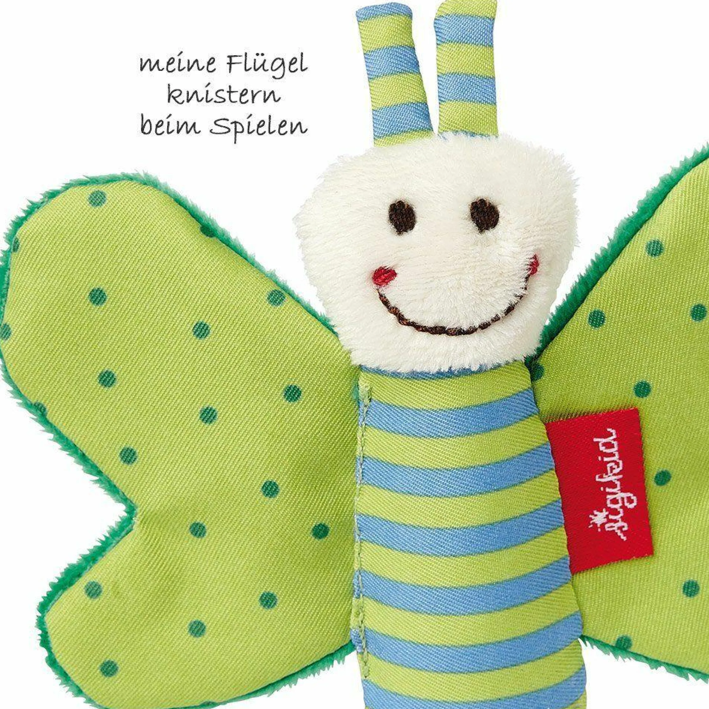 Greifling Knister-Schmetterling - Grün