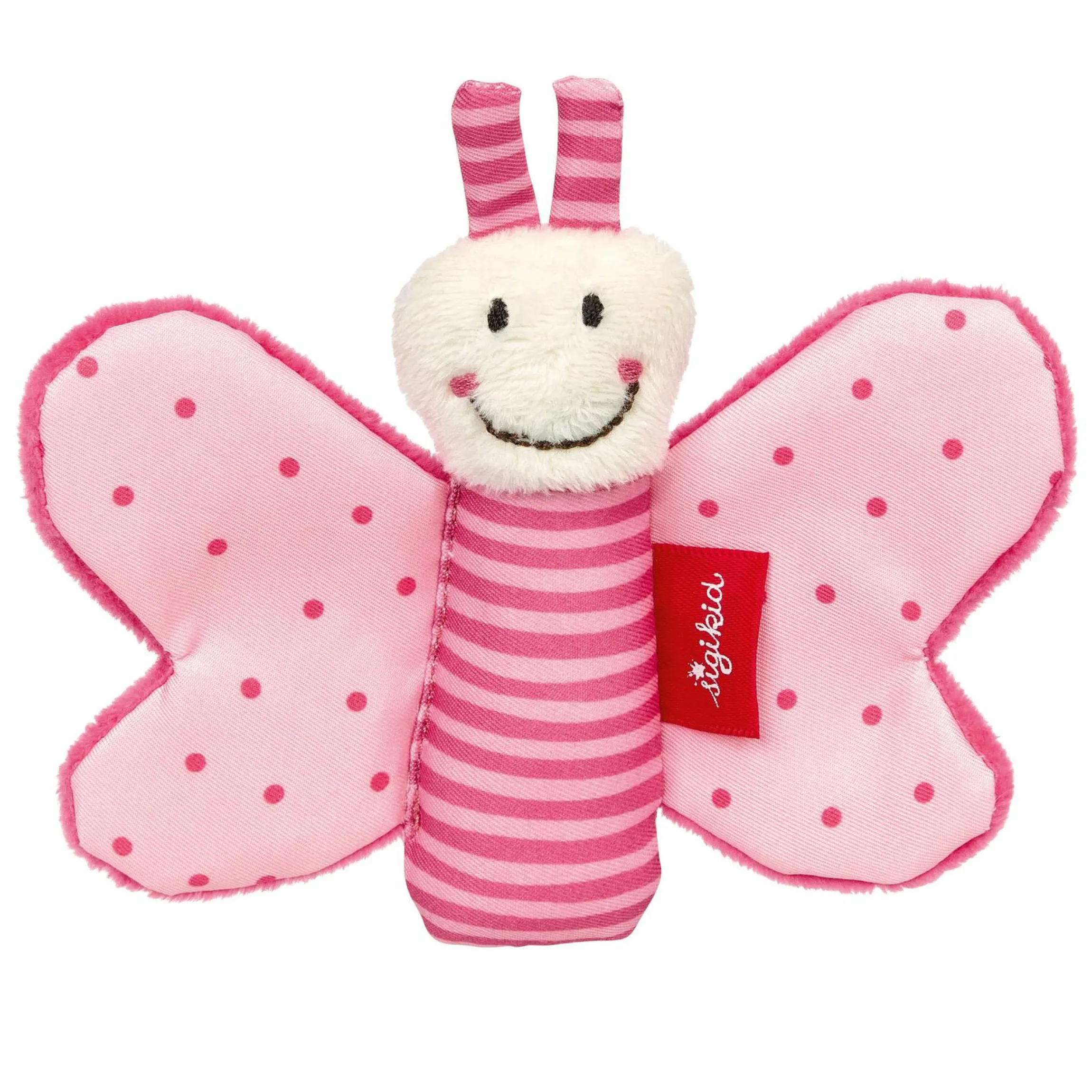 Greifling Knister-Schmetterling - Rosa