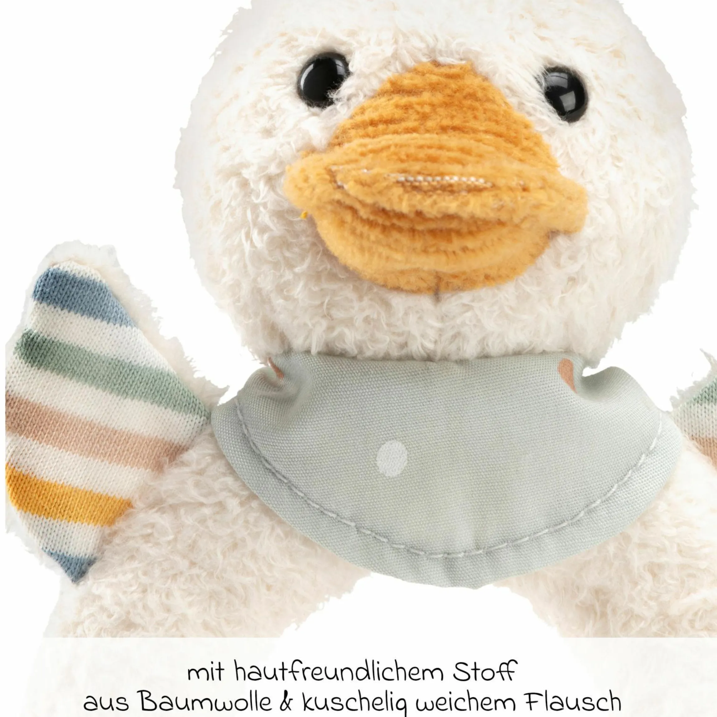 Greifling mit Rassel - Ente Edda