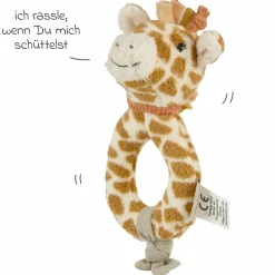 Greifling mit Rassel - Giraffe Kaya
