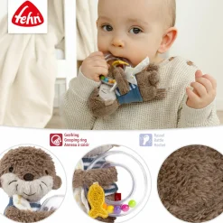 Greifling mit Rassel - Otter