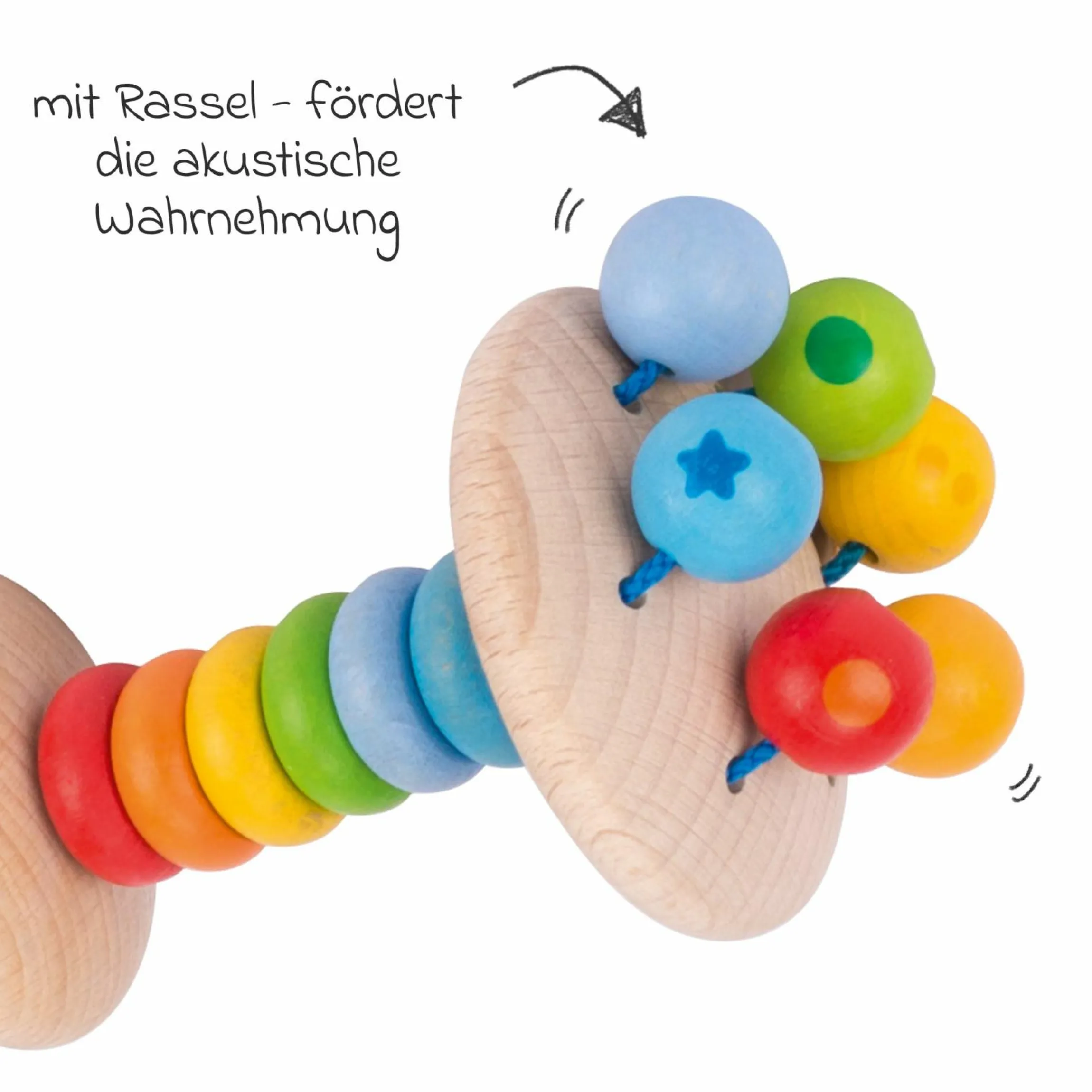 Greifling Stielrassel - Regenbogen