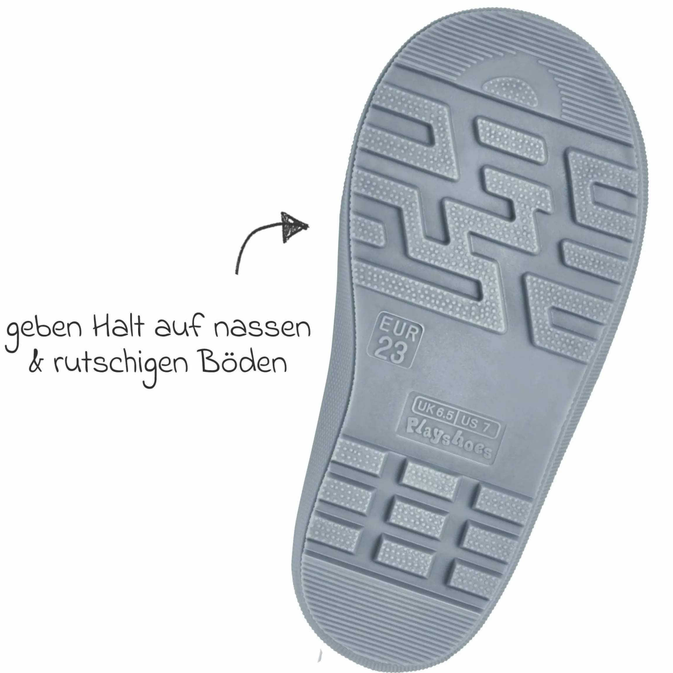 Gummistiefel Halbhoch - Gelb - Gr. 23