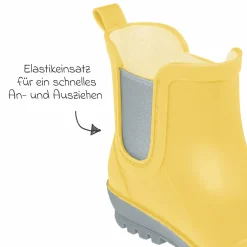 Gummistiefel Halbhoch - Gelb - Gr. 23