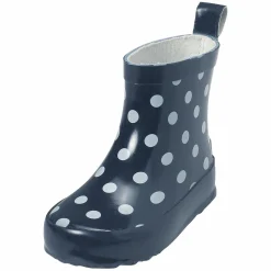Gummistiefel Halbhoch - Punkte - Blau - Gr. 23