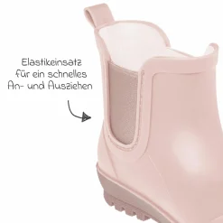 Gummistiefel Halbhoch - Rosa - Gr. 23
