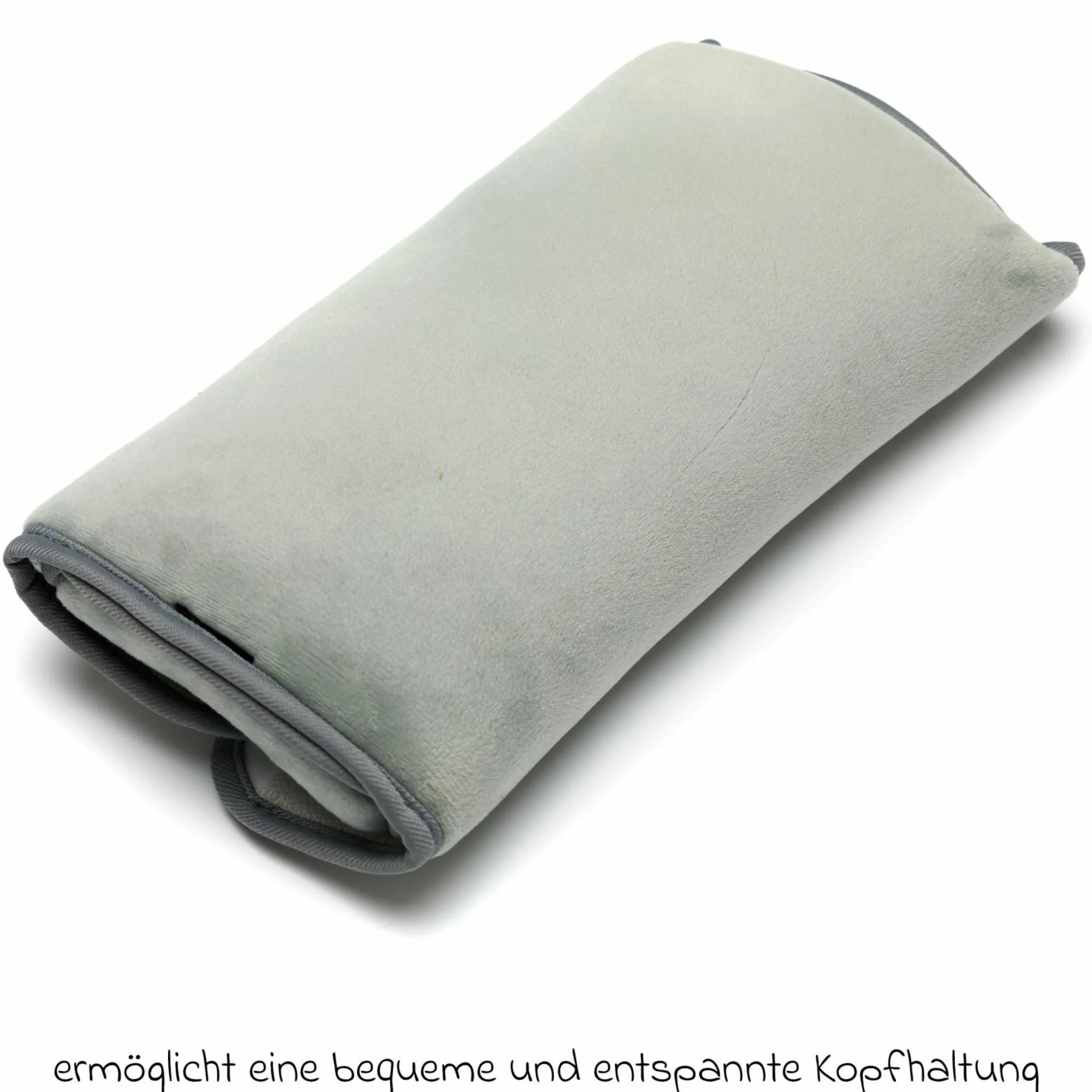 Gurtpolster mit weiche Polsterung für eine bequeme Ruhe- oder Schlafposition - Grau