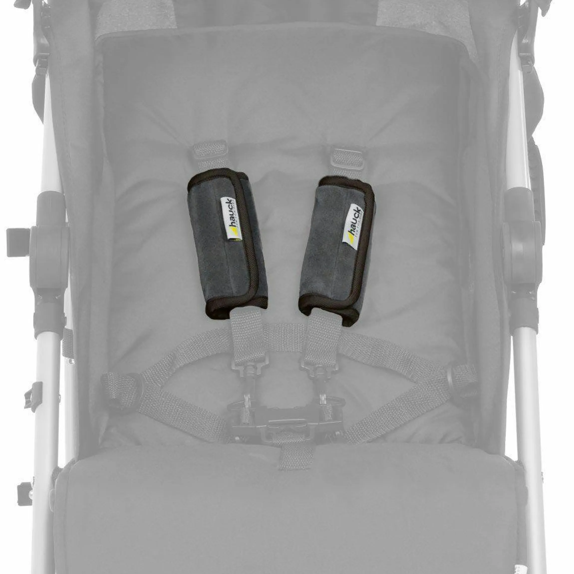 Gurtpolster Smoothe Me - 2er Pack - Grau
