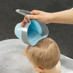 Haarwaschbecher MyHappyBath Cup - Blau Grau